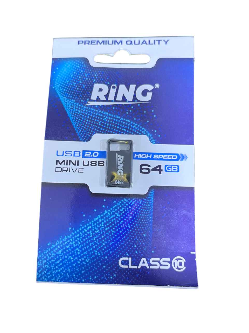 FLASH DISQUE MINI USB RING 64 GO 2.0