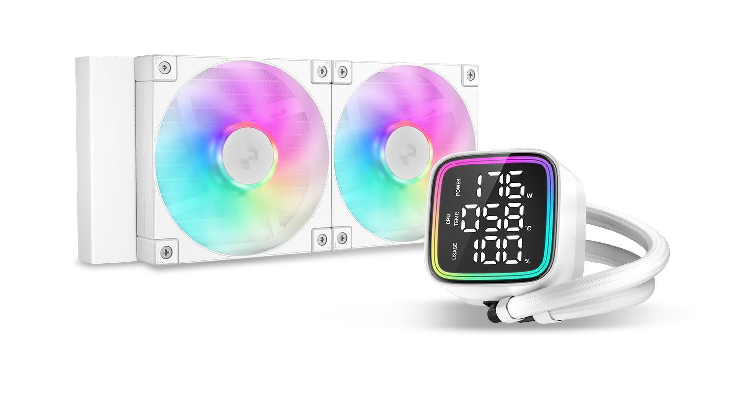 WATER COOLING DEEPCOOL LD240  WHITE