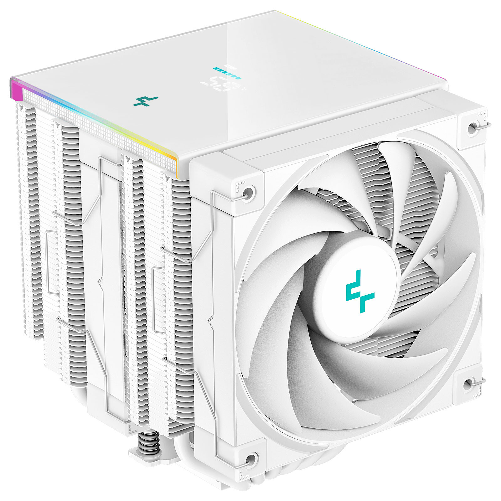 VENTILO CPU DEEPCOOL AK620 DIGITAL WHITE ARGB